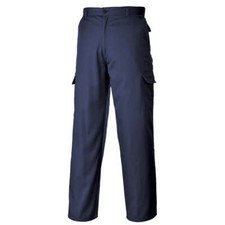 Image of Portwest C701 Combat Trousers Navy Blue 34" 29"