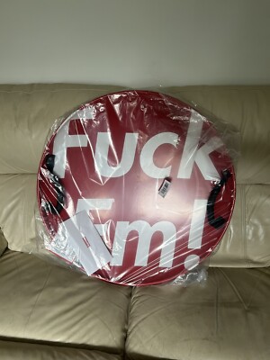 Supreme/Paricon F*ck Em Schlitten - Metall - Rot - Brandneu - FW22