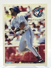 1994 Fleer Sunoco Atlantic Major League Baseball #6 Joe Carter Toronto Blue Jays