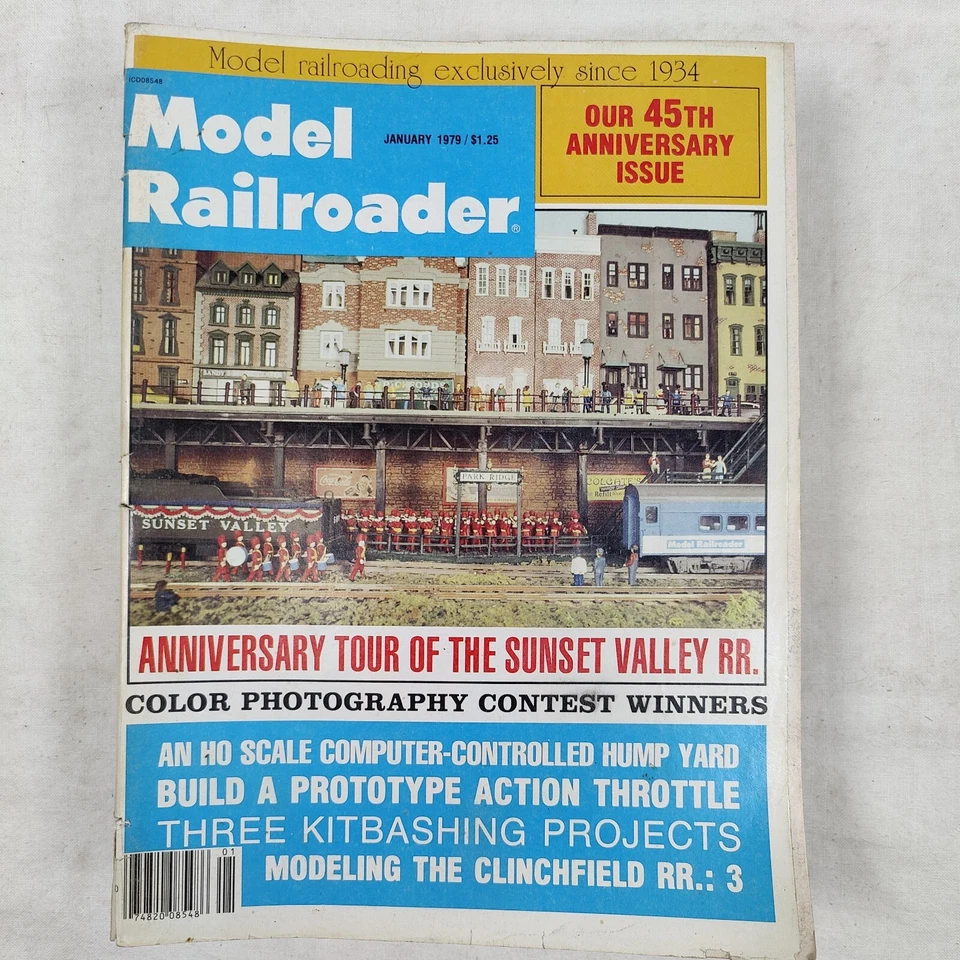 Model Railroader Magazine Vintage Mixed Lot of 11 Magazines 1979 - 1982 - Image 2 of 4