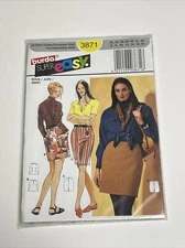 Burda Misses Skirt Size 6 to 18 Uncut Sewing Pattern 3871