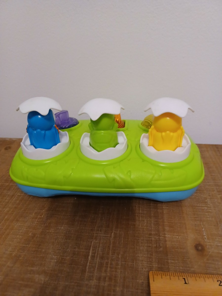 Fisher- Musical Pop-up Eggs 6 - 36 Months Requires 3 AA Batteries