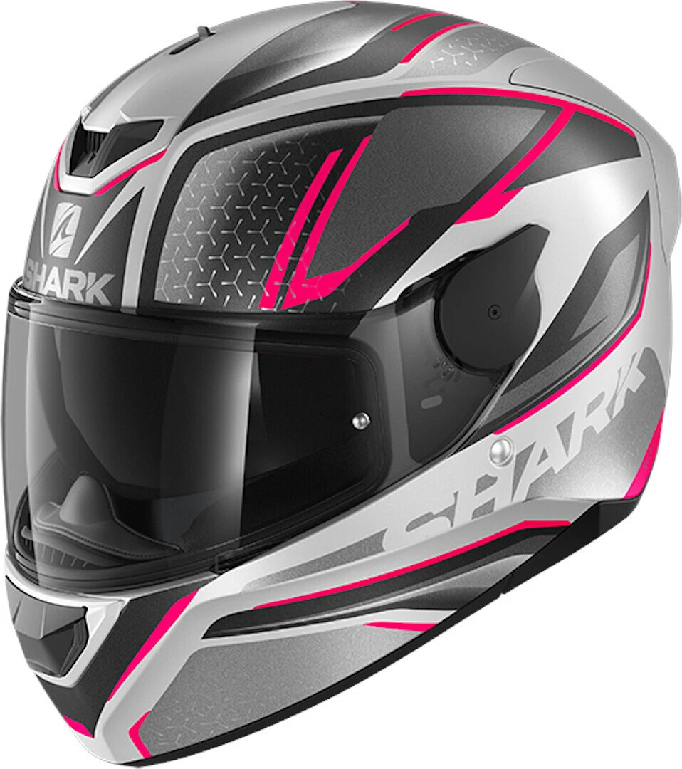 Casco Integral Mujer Moto Shark D-SKWAL 2 Daven Fucsia Pink Señora Helmet  Casque