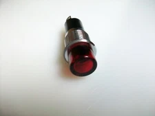 DIALIGHT T3 BAYONET BASE INDICATOR LIGHT AND RED LENS  135-0408-1431-341