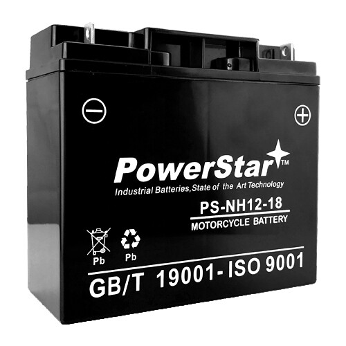 PowerStar 12V 18Ah SLA Battery for Generac 7500 EXL Portable Generator