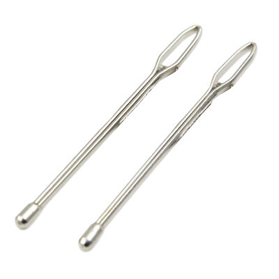 2pcs Metal Drawstring Rope Threaders Multifunctional Sewing Tools for Hat Jacket