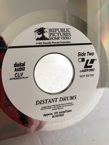 GARY COOPER DISTANT DRUMS Laserdisc LD EXCELLENT. - Picture 10 of 12