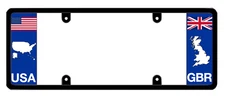 DFS United Kingdom GBR Patented License Plate Frame Holder