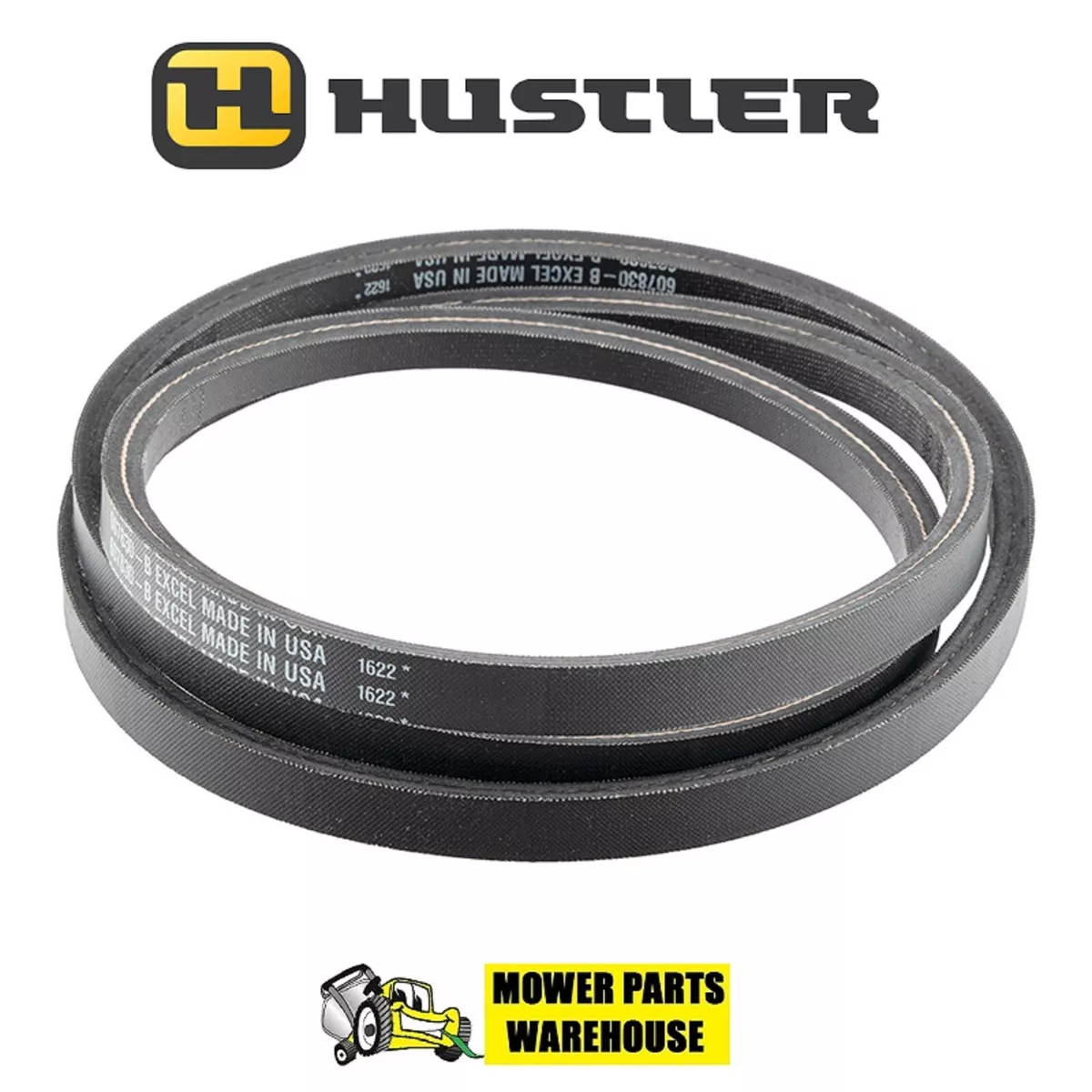 NEW GENUINE OEM HUSTLER 607830 TRANSMISSION DRIVE BELT RAPTOR X XL
