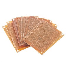 10 x Strip Board Printed Circuit DIY PCB Vero Prototype Paper Matrix 5cm x 7cm
