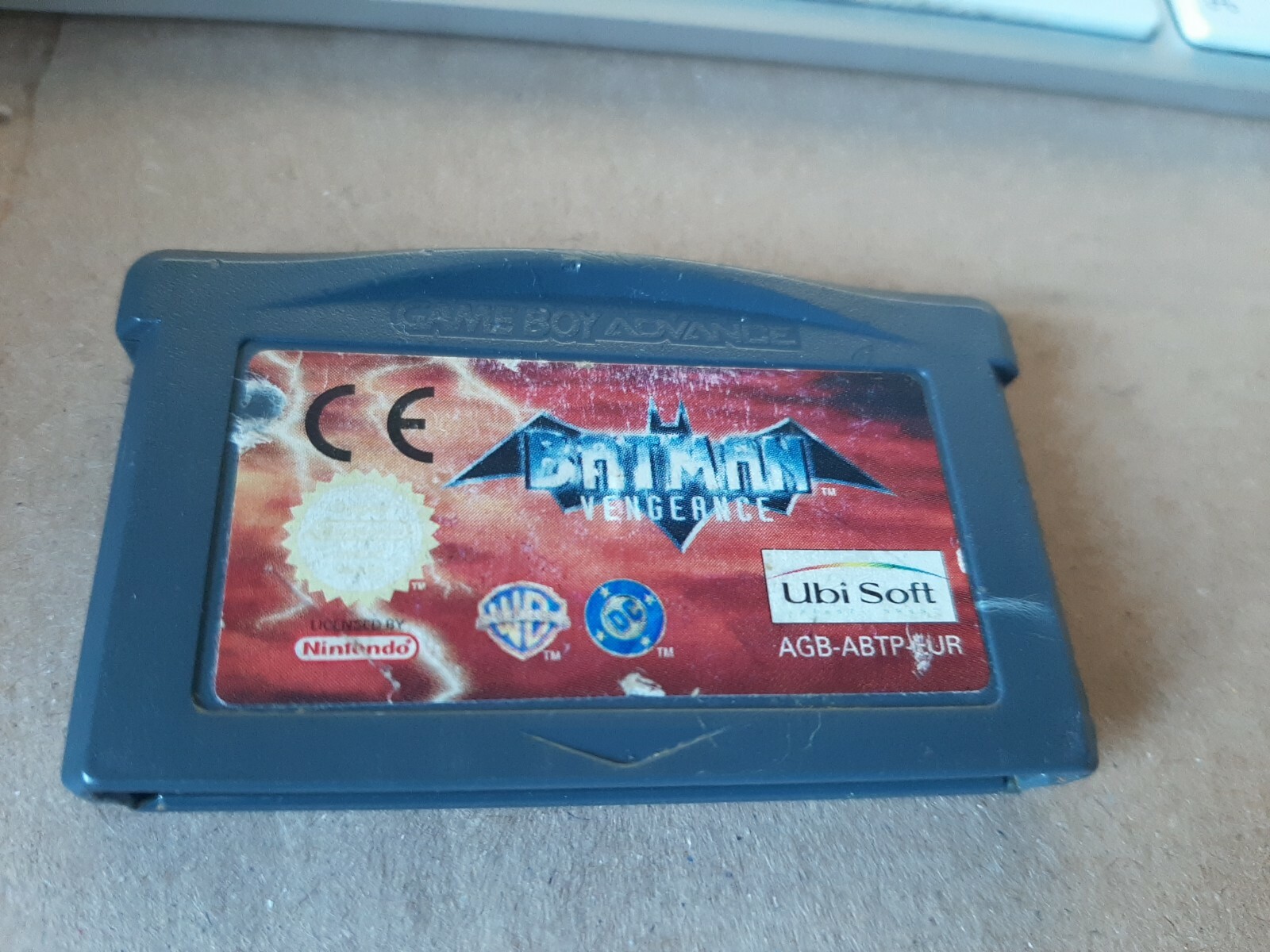 BATMAN VENGEANCE DC COMICS GBA GAME BOY ADVANCE NINTENDO EUR CARTOUCHE SEULE