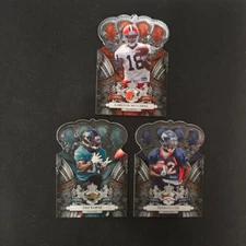 2010 Perrish Cox, Deji Karim, Carlton Mitchel (RC) - Crown Royale - #178 126 115