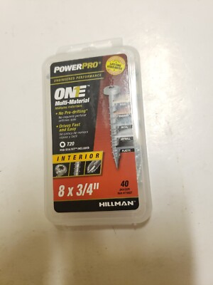 Lot Of 13 Hillman Powerpro 116937 40 pc Screws | eBay