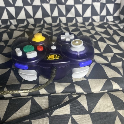 MadCatz Wired Controller Nintendo GameCube Purple 5626 Read - Picture 6 of 10