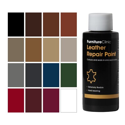ALL IN ONE TAN Leather Colourant. Repair & Recolour. Dye Stain Paint Colour | UK - Foto 8