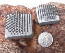 JWL  2  42mm 1.65" SQ Pin Frog Flower Arranger Kenzan Ikebana Flower Holder