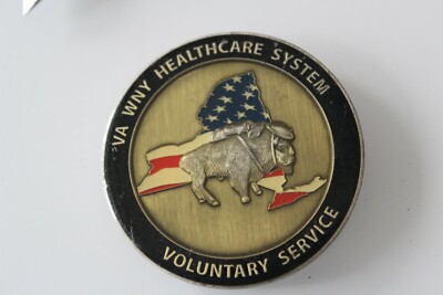 VA Wny Healthcare System Voluntary Service Challenge Coin