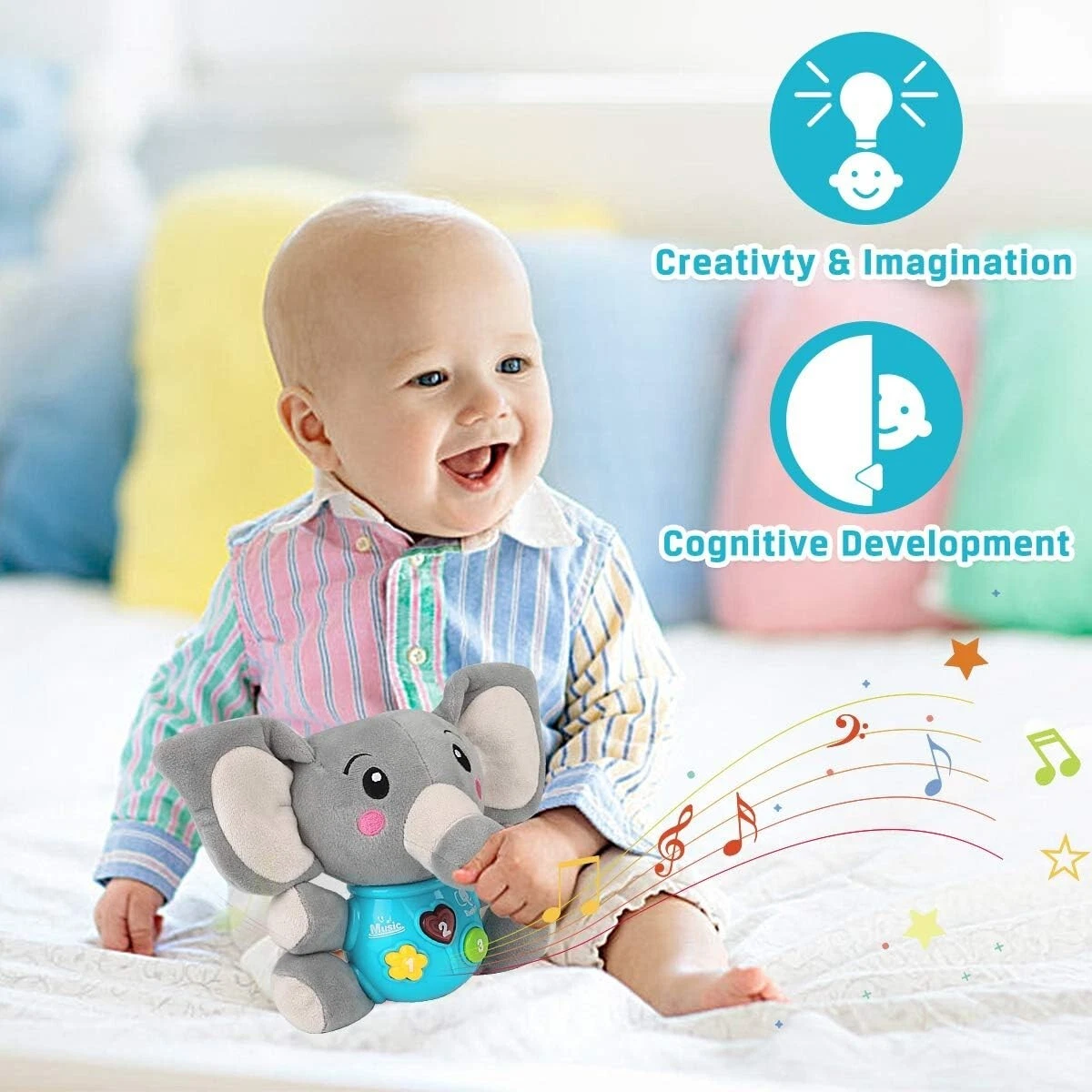 Baby Girl Toys 0 6 Months Baby Girls Gifts Musical Toys for New Baby Newborn