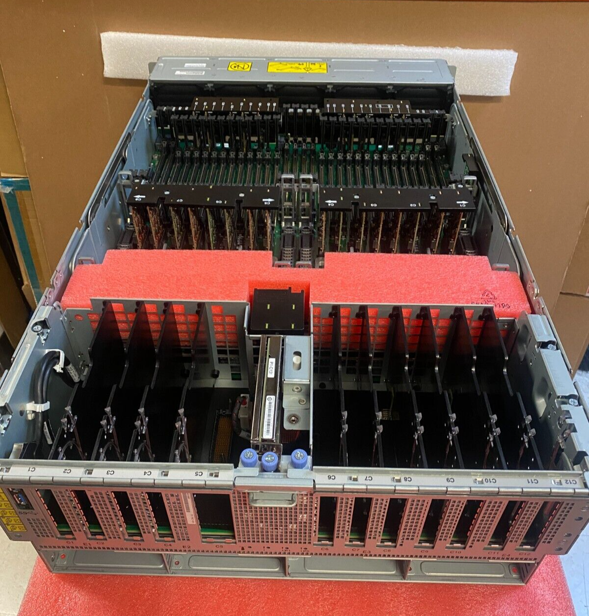 New IBM Power E850C 8408-44E Chassis; No CPU No power supply No memory. New IBM Power E850C 8408-44E Chassis; No CPU No power supply No memory.