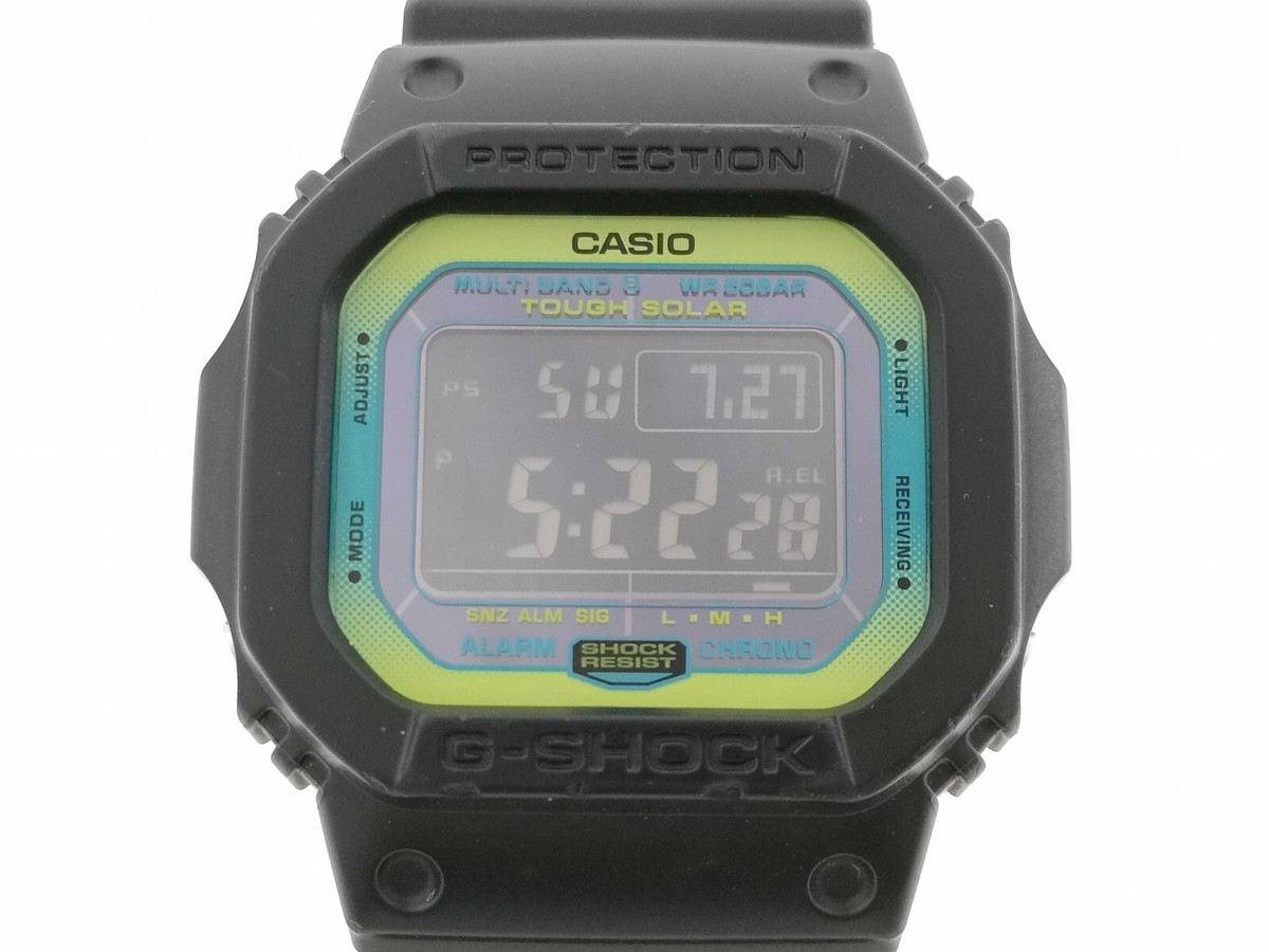 CASIO G-SHOCK GW-M5610LY-1JF Black Resin Tough Solar Digital CASIO G-SHOCK GW-M5610LY-1JF Black Resin Tough Solar Digital