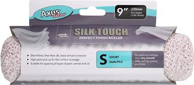 22.9cm (230mm) Axus Decor Seide Touch Farbwalze Kurz Flor