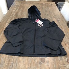 Marley Lilly Monogrammed Lbm Lightweight Rain Jacket Black 2xl