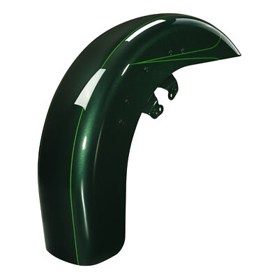 Front Fender Fit For Harley Road Street Glide FLTRX 2014-2025 23 Deep Jade Pearl