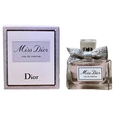 Miss Dior Eau De Parfum  Mini Splash 0.17 FL OZ / 5ml Travel Size NEW