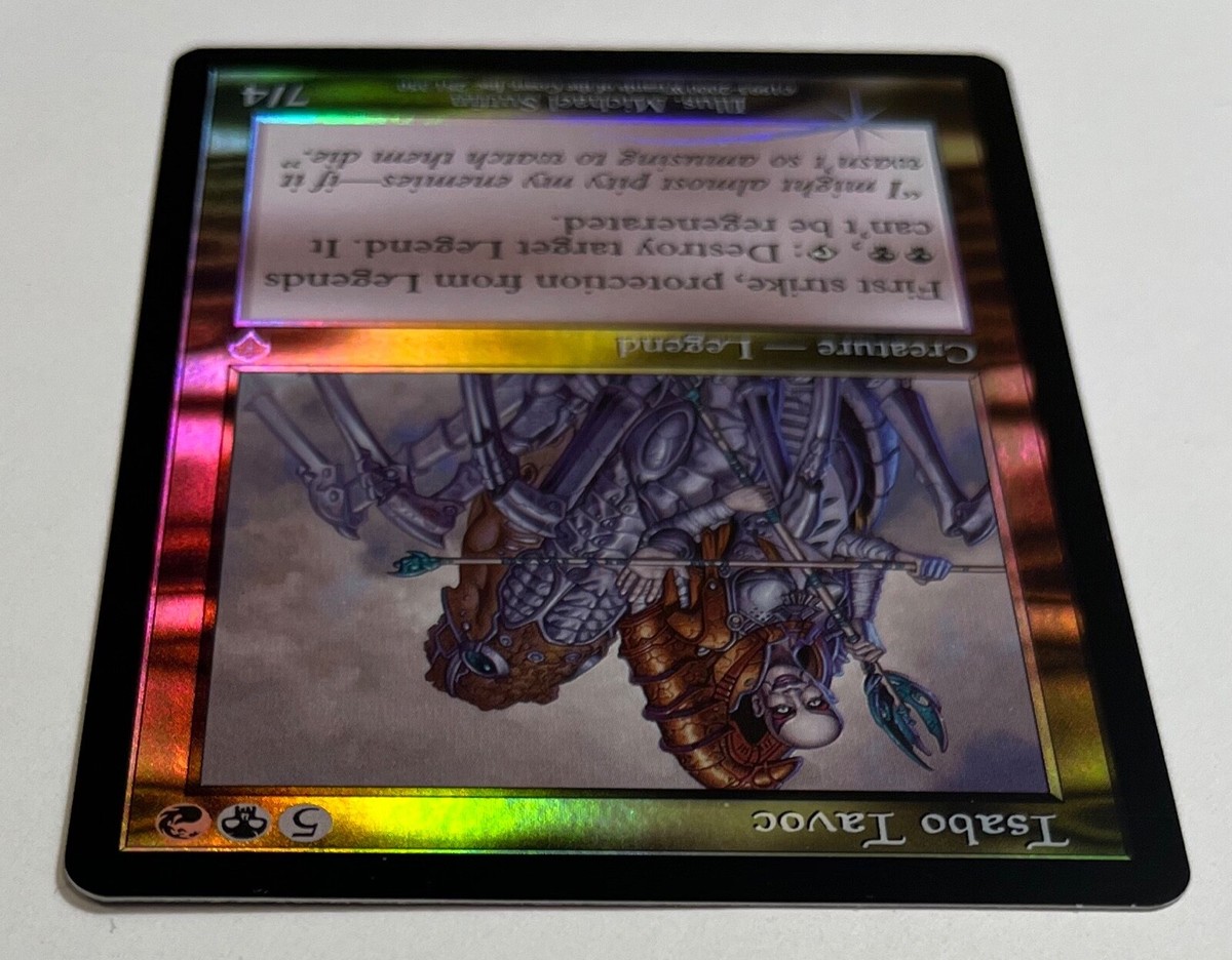 MTG foil 英語　サーボ・タヴォーク Tsabo Tavoc | Planeswalker Symbol Reprints | Star City Games
