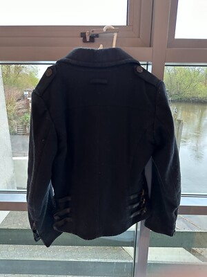 Jean Paul Gaultier - Gaultier2 Navy Pea Coat Size M | eBay UK