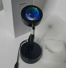 Kids VLOG USB LED Desktop Lamp Sunset Project Lamp for Youtube Tik Tok Videos