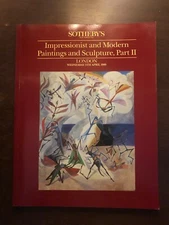 SOTHEBY'S - IMPRESSIONIST & MODERN PAINTINGS AND SCULPTURE, PART II - P/B