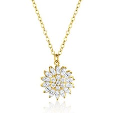 Spinning Flower Necklace