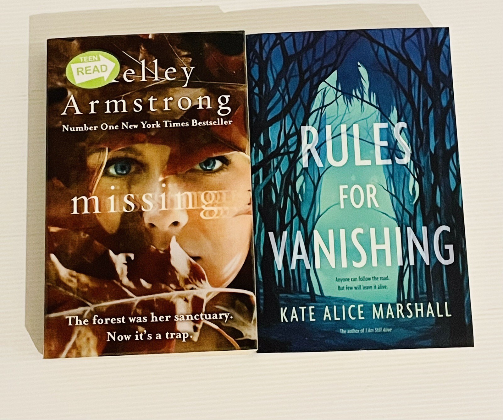 Kate Alice Marshall / Kelley Armstrong 2 YA Thrillers Missing