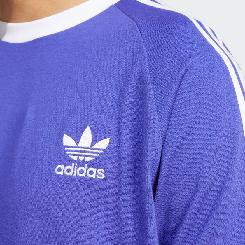 adidas Originals Men's 3-Stripes Trefoil Short Sleeve Tee adidas Originals Men's 3-Stripes Trefoil Short Sleeve Tee