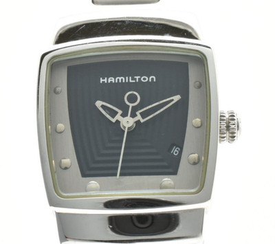   [N MINT] HAMILTON Everest 6329 All Stainless UNISEX Quartz Watch From Jp #222