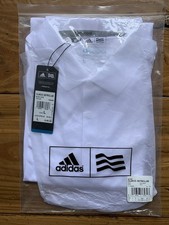BRAND NEW Adidas Men's Climacool 3-Stripes Men's Polo BC1846 in WHITE - Size LG BRAND NEW Adidas Men's Climacool 3-Stripes Men's Polo BC1846 in WHITE - Size LG - Image 1