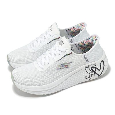 SKECHERS MAX CUSHIONING ホワイト Skechers MAX CUSHIONING ELITE - Women's leisure shoes - white
