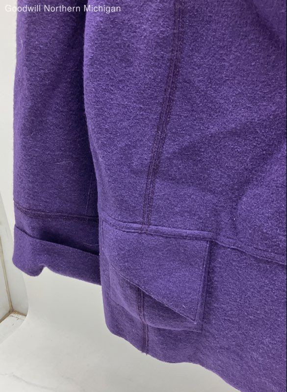 Women's BEYOND THREADS Purple Button Jacket - Siz… - image 4