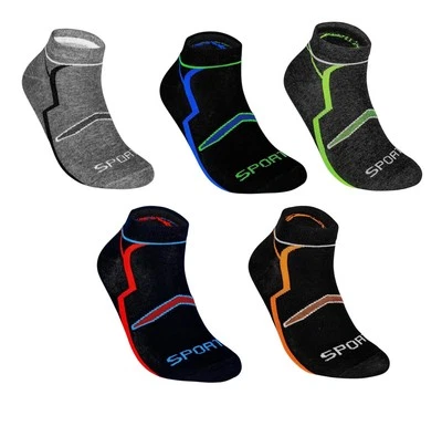 Y&S 12 Paar Sportsocken Sneaker Socken Herren Sportsocken Damen Söckchen 43-46