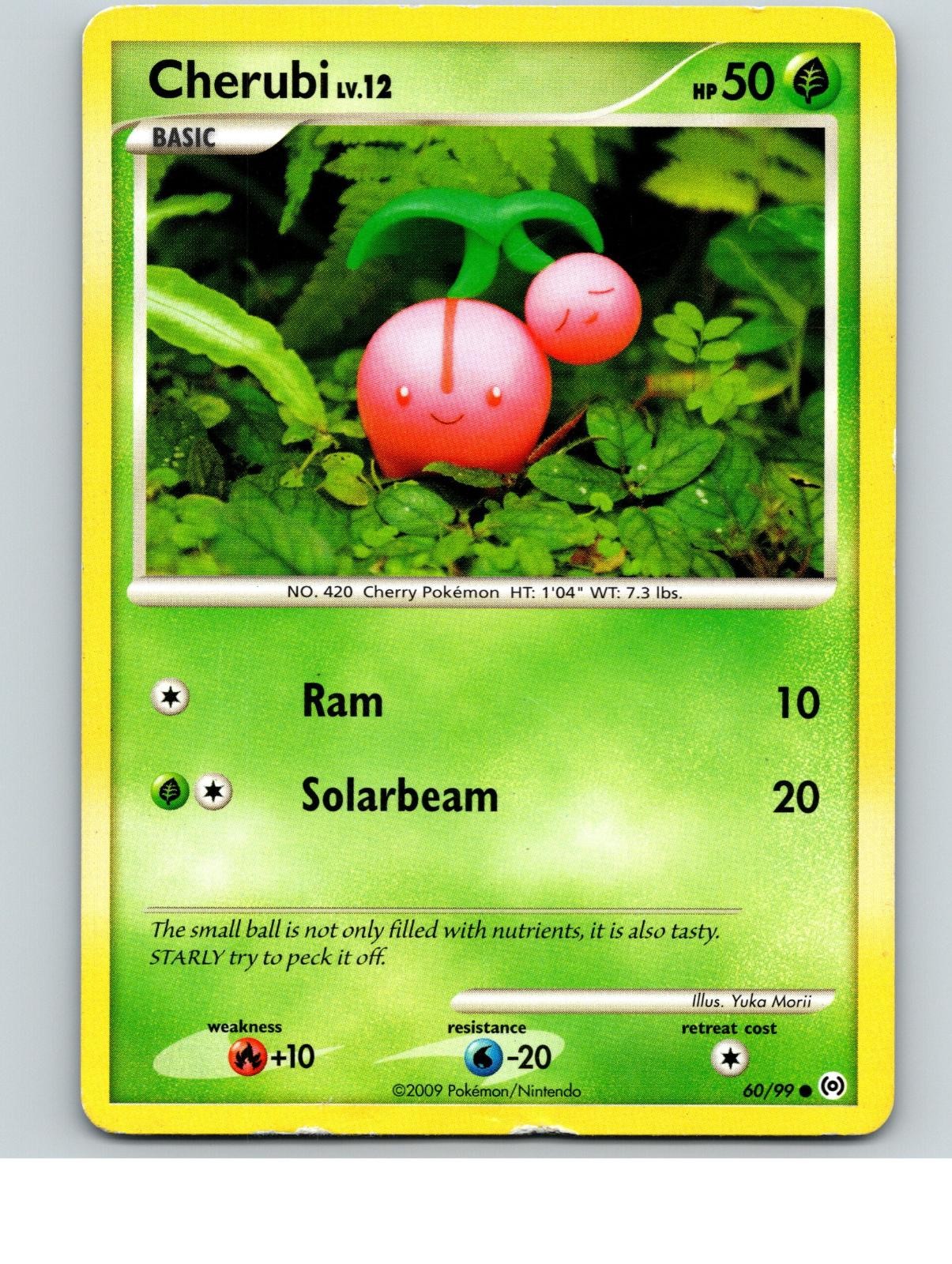 Cherubi 60/99 Common Arceus Pokemon Heavily Played