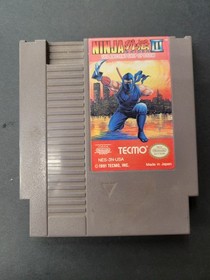 Nintendo NES Ninja Gaiden 3 + Manual (Tested) Includes plastic case