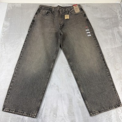 Levi's 578 Baggy Denim Jeans Men's Size 36x30 Gray Cotton Y2K | eBay