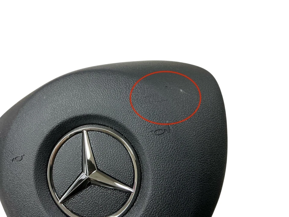 2017-2018 Mercedes-Benz E300 E400 E43 E63 driver wheel airbag BLACK 000 860 1002 - Image 4 of 4