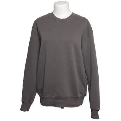 Bershka, Sweatshirt, Größe: S, Grau, Baumwolle/Elasthan, Einfarbig, Sweat #CL6