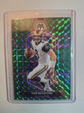 2024 Panini Mosaic - Green Camo Mosaic Prizm #242 Sam Bradford Rams