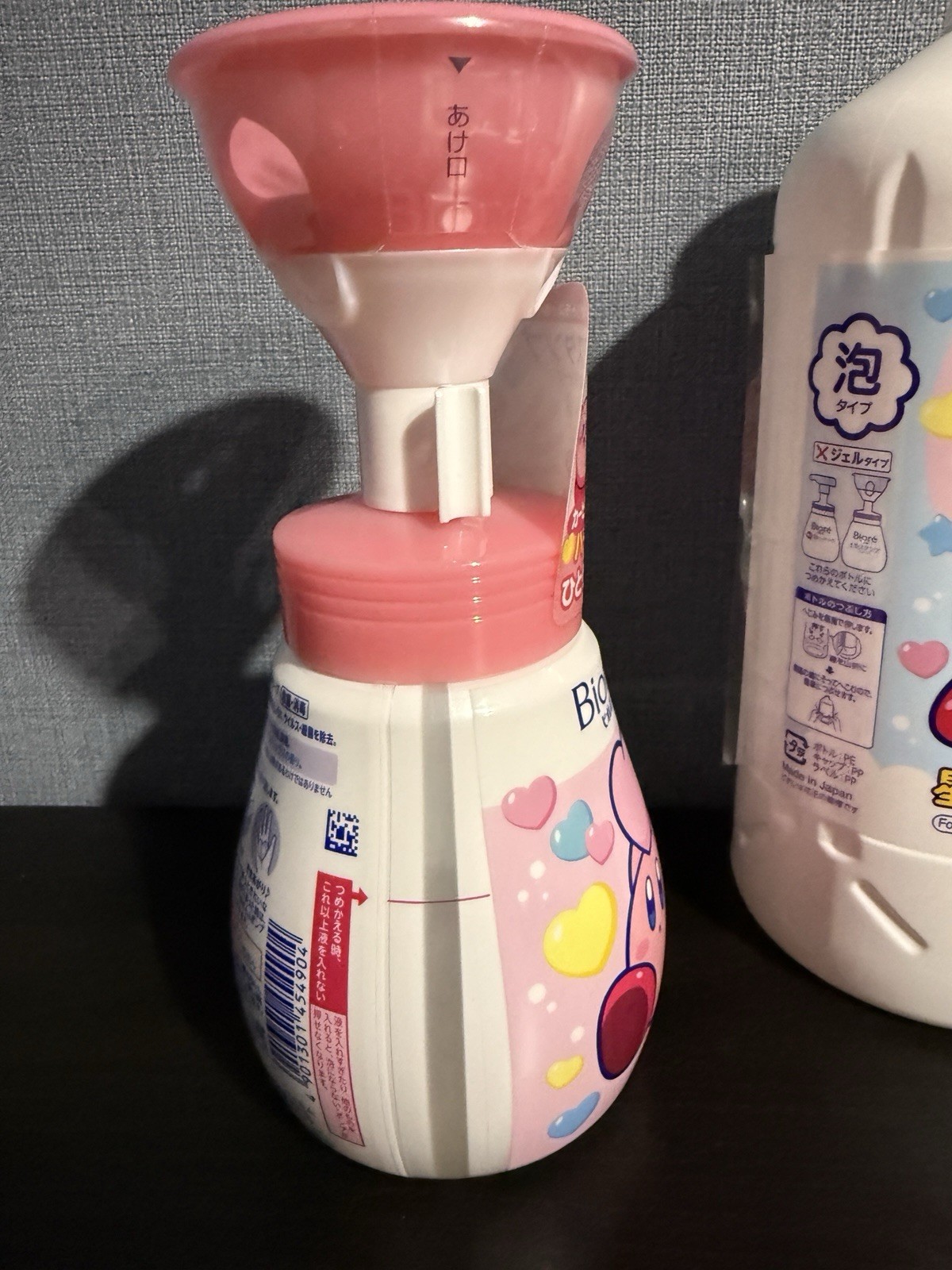 Kirby’s Dream Land Biore u Forming Heart Stamp Hand Soap Dispensers w refill