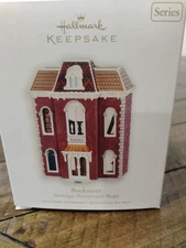 Hallmark Keepsake Series Ornament Bookstore 2007 Nostalgic Houses and Shops #24