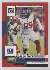 2022 Panini Donruss Press Proof Red Leonard Williams #164 0t2