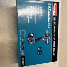 Makita XFD13SM1 18V LXT Brushless 1/2” Driver-Drill Kit W/ 4.0Ah Battery.S 8179